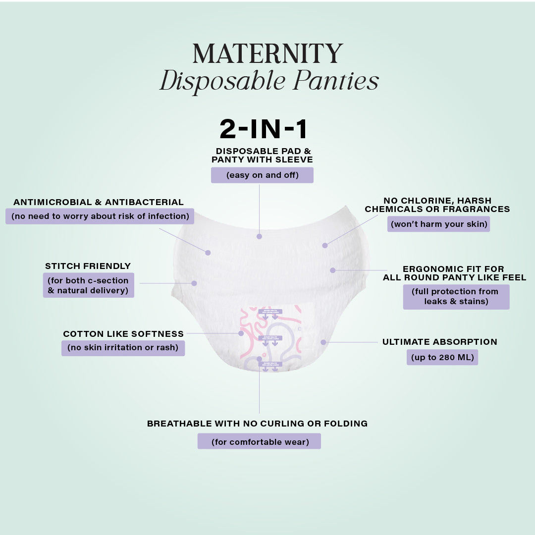 EZI MOM Maternity Disposable Panties