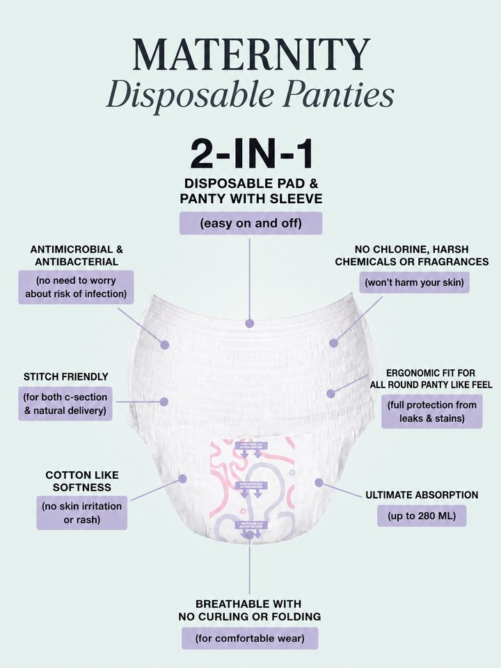 EZI MOM Maternity Disposable Panties
